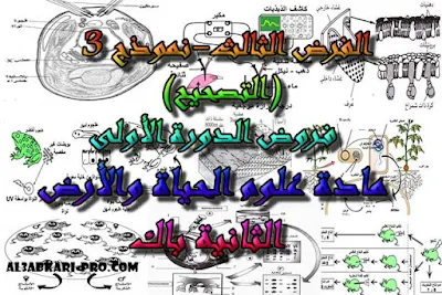 تحميل الفرض الثالث- نموذج 3 - (التصحيح) مادة علوم الحياة والأرض الدورة الأولى للسنة الثانية باك علوم فيزيائية , درس , ملخص , تمارين , امتحان وطني , امتحانات وطنية علوم الحياة والارض , علوم الحياة والارض , فروض علوم الحياة والارض , الثانية باك , بكالوريا, تعلم اللغات , دروس اونلاين