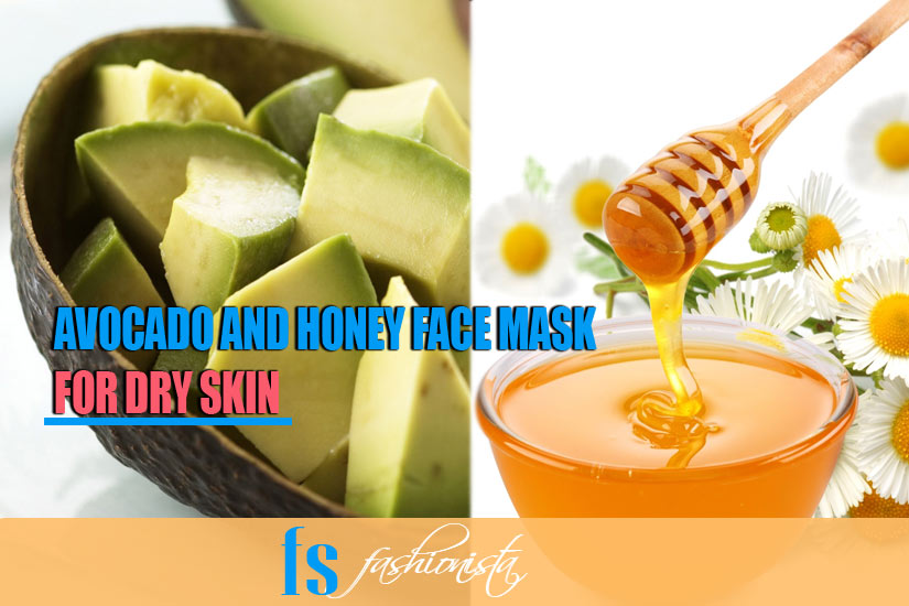 AVOCADO AND HONEY FACE MASK FOR DRY SKIN