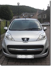 my Peugeot 107