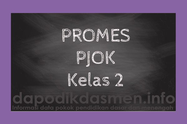 Promes PJOK Kelas 2 Semester 1 dan 2