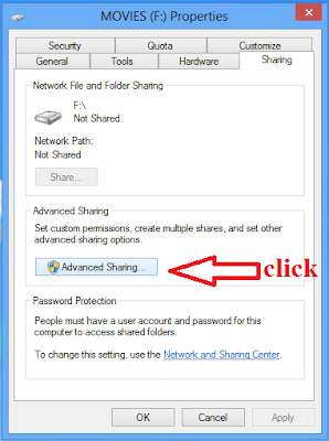 File share window