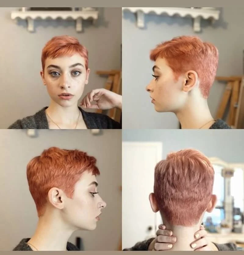 Corte de cabelo pixie tendência 2023