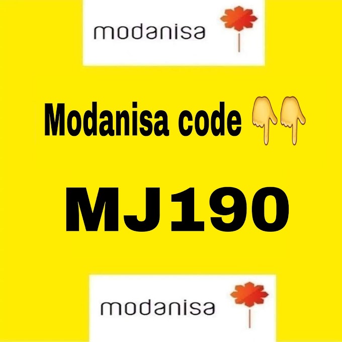 Modanisa code is MJ190