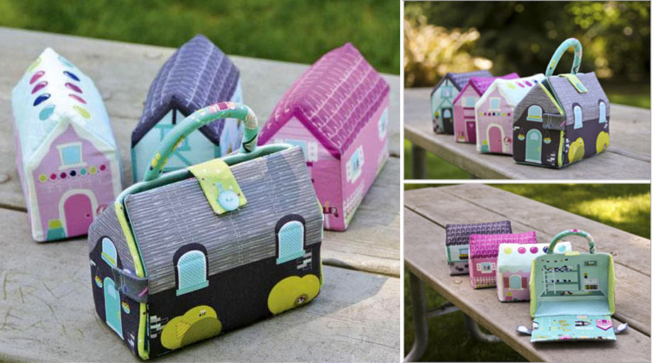 Little Doll House Bag Pattern and Tutorial