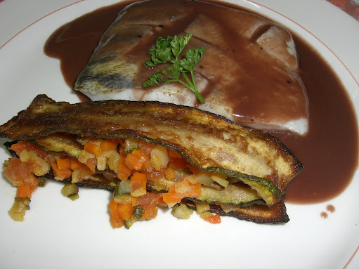 Dos de sandre au vin de Montels (Montauban)