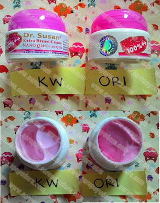 Ciri Ciri Cream Dr.Susan Palsu