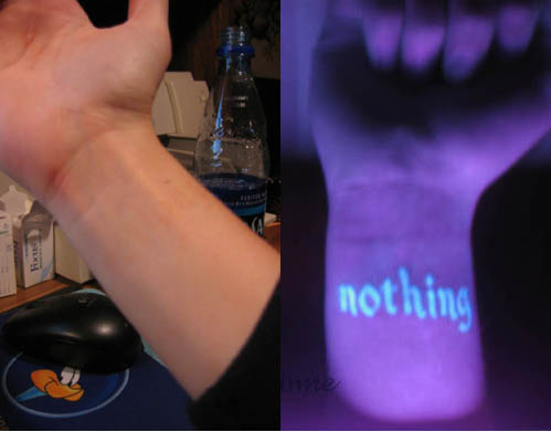 ImageShack, share photos of black light tattoos black light tattoo ink