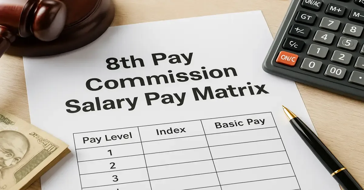 7th Pay Commission Pay Matrix