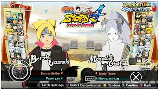 Download Naruto Ultimate Ninja Storm 4 Road To Boruto MOD Naruto Ninja Impact PPSSPP Android