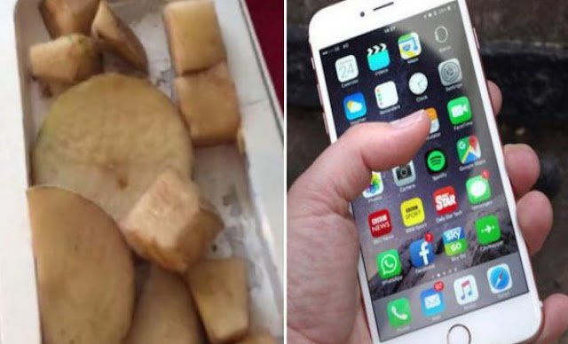 ΑΥΤΑ ΠΑΘΑΙΝΕΙΣ ΑΝ ΔΕΝ ΒΛΕΠΕΙΣ ΤΙ ΑΓΟΡΑΖΕΙΣ! Black Friday: Της πούλησαν κουτί πατάτες αντί για … iPhone 6