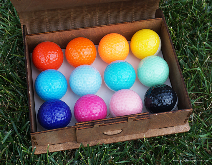 Father's Day Golf Ball Box