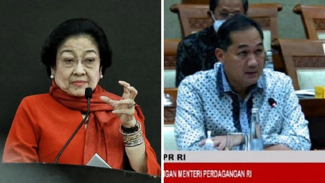 Ketum PDIP Megawati dan Mendag Lutfi Paling Banyak Tuai 'Sentimen Negatif' di Medsos