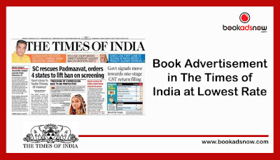 Times of India advertisement