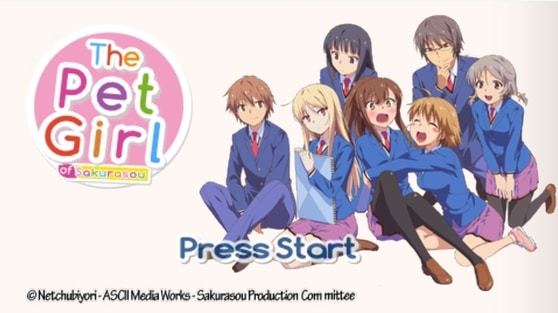 Sakurasou Pet no Kanojo PSP ISO (English Patched)