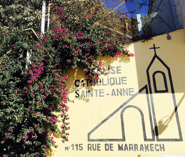 Koścół Église Sainte-Anne w Agadirze