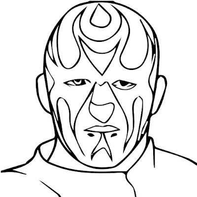 wwe roman reigns coloring pages