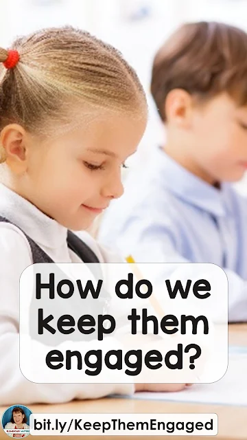 How do we keep them engaged? Some children finish their daily work much faster than others. How can we keep them engaged without assigning "busy work?"