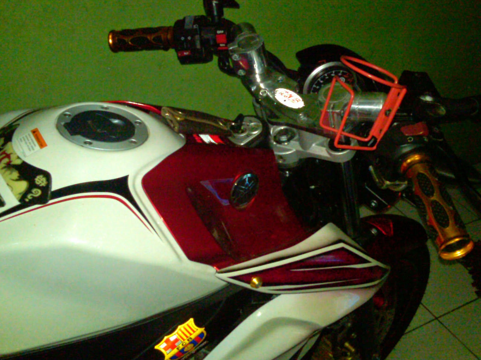 Modifikasi Vixion 2014 Stang Jepit Terkeren Sound Modif