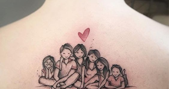 ARTE COM QUIANE - Paps e Moldes de Artesanato : Inspiração Tatuagem de  família, Inspiration Family Tattoo