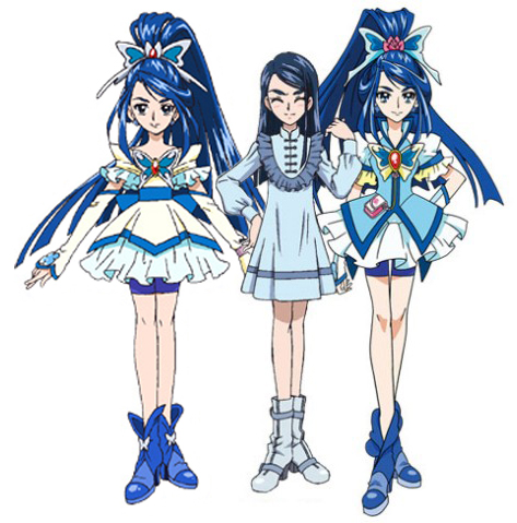 Aoi-san's blog: Yes! Pretty Cure 5 Cures' Informations