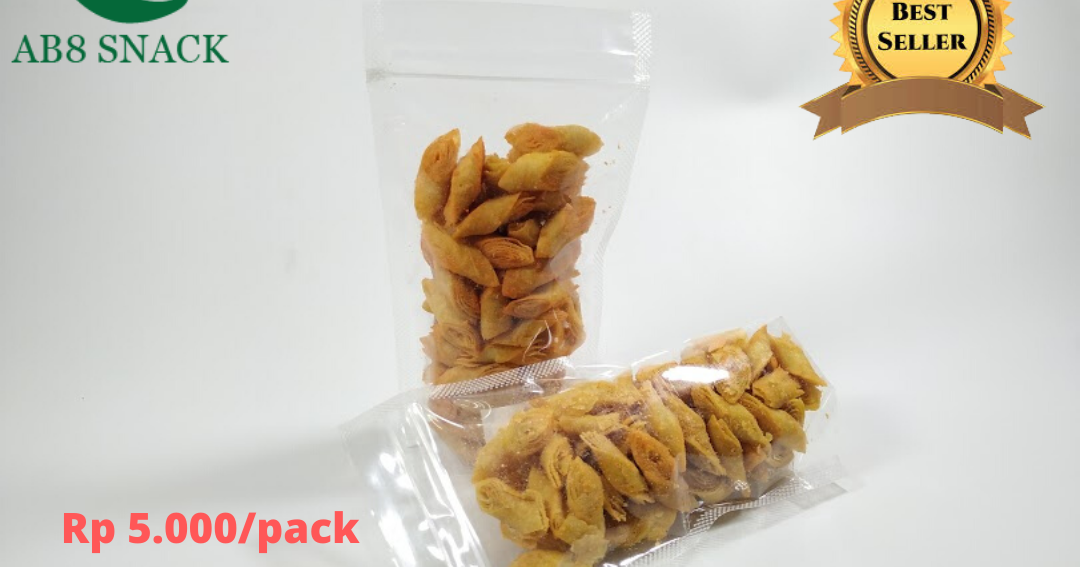 keripik kulit lumpia rasa coklat
