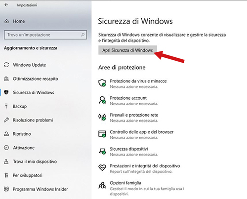 Sicurezza di Windows