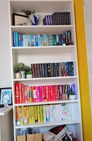 #shelfie #bookshelf #bookrainbow N J Simmonds' Debut Author Spotlight #NewBook #20Questions at Operation Awesome