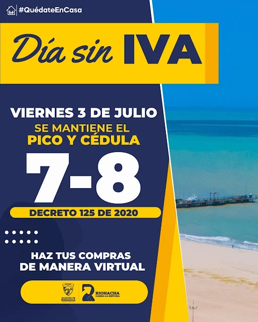 hoyennoticia.com, Día sin IVA con pico y cédula en Riohacha