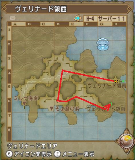 ジンベイザメのおススメの釣り場所は 釣りレベル上限解放クエスト 釣り道に王道なし に行ってきました ドラクエ10散歩道