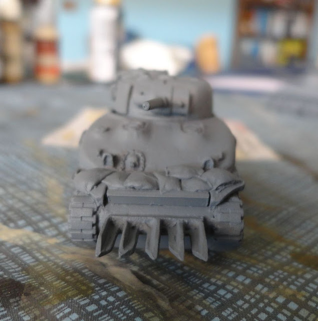 Sherman 15mm FoW Bolt action normandy