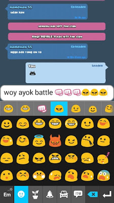 Cara Chating Dengan Emoticon Di Clash Royale