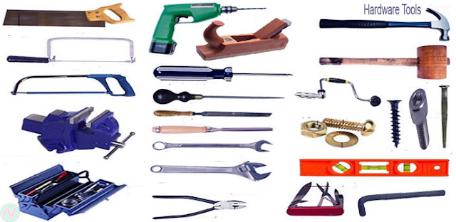 Hardware tools name and pictures