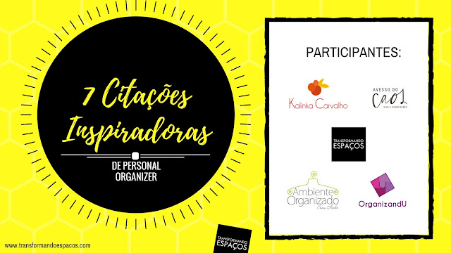 O que rolou na 2ª Blogagem Coletiva de Personal Organizers