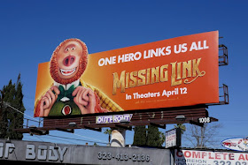 Missing Link movie billboard