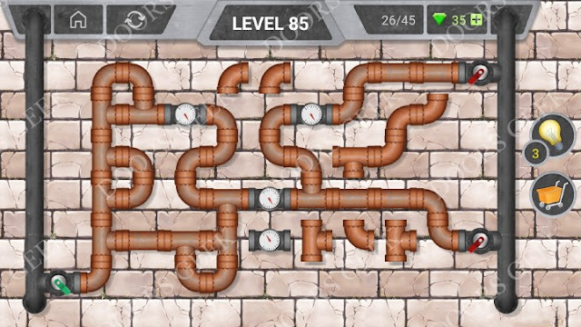 Pipeline [Classic] Level 85 Solution, Cheats, Walkthrough