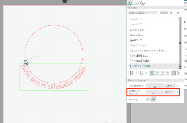 silhouette studio letter spacing, silhouette studio text tool tips, silhouette studio v4 tutorials