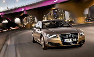2011 Audi A8 Front Angle View