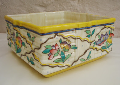 Charlotte Rhead Crown Ducal pattern 6017 Trellis