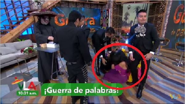 Electrocutan en pleno programa a conductora de Venga la Alegría (VIDEO)