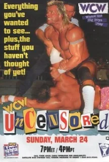 WCW UNCENSORED 1996 - Event Poster 