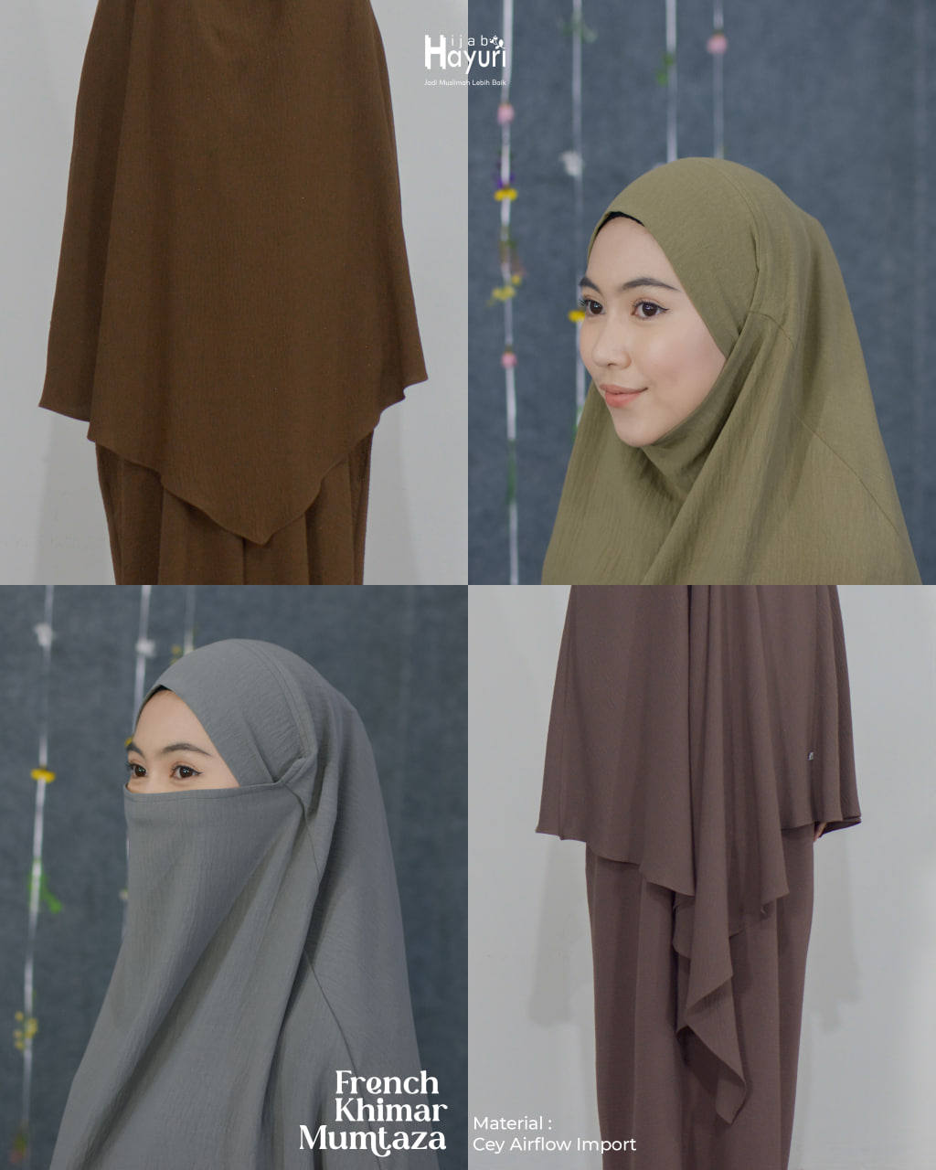 French Khimar Mumtaza