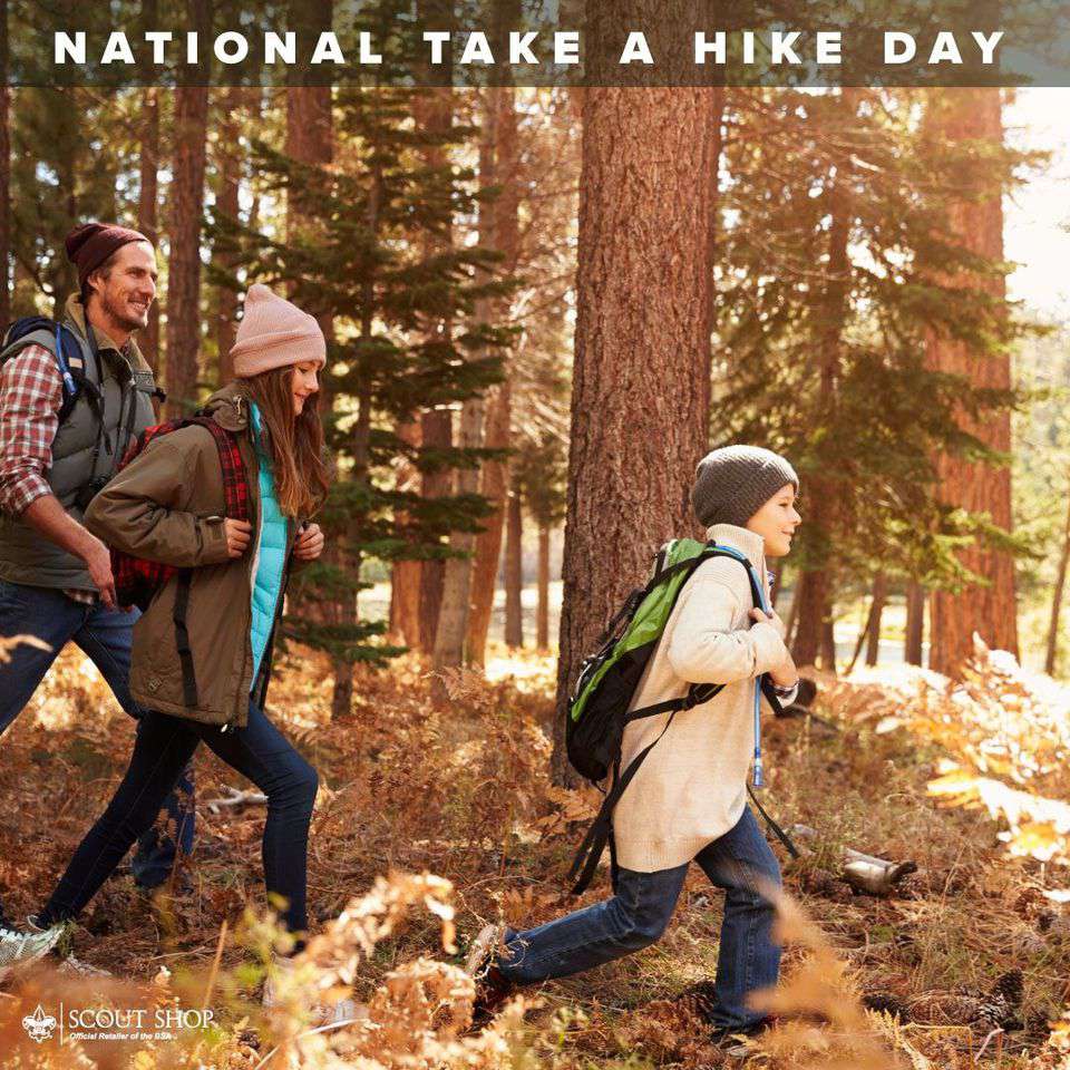 National Take a Hike Day Wishes Beautiful Image