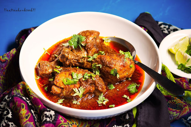 how to make Malwani Chicken Sukka recipe and preparation with step by step pictures