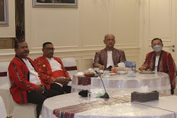 Bersama Jokowi, Murad Ismail dan Forkopimda Maluku Hadiri Upacara Hari Lahir Pancasila