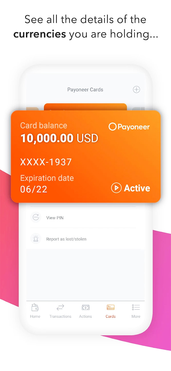 Tải Payoneer - Thanh toán & nhận thanh toán quốc tế a2