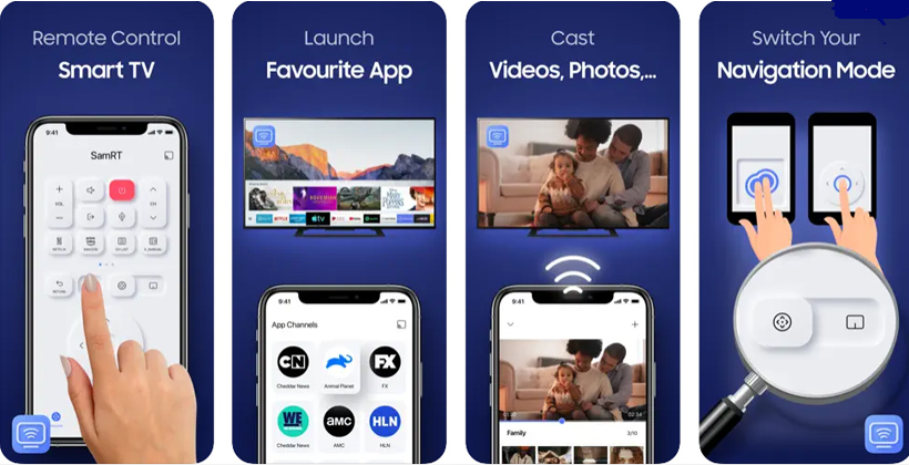 Kết nối iPhone với tivi Samsung bằng ứng dụng Samsung Smart View