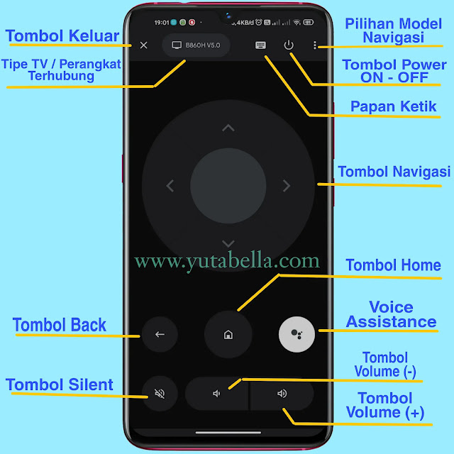 aplikasi remote tv Android