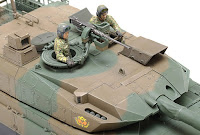 Tamiya 1/35 Type 10 Tank Japan Ground Self Defense Force (35329) Color Guide & Paint Conversion Chart