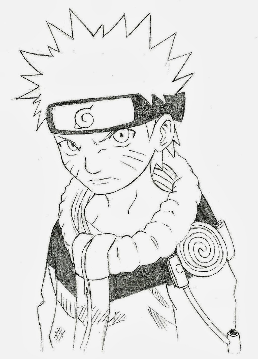 Imagens de naruto para desenhar