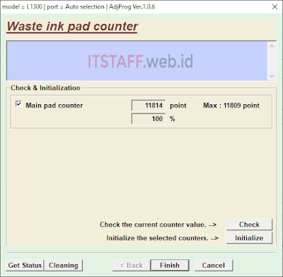 Waste ink pad counter check - ITSTAFF.web.id